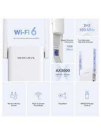 TP-LINK Mercusys ME80X AX3000 Wi Fi 6 Menzil Genişletici